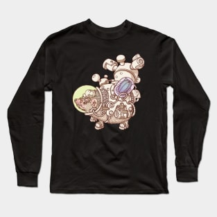 Hedgehog Space Suits Long Sleeve T-Shirt